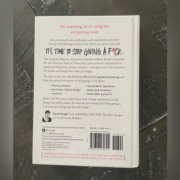 The Life Changing Magic of Not Giving a F*ck - Picture 2 of 2
